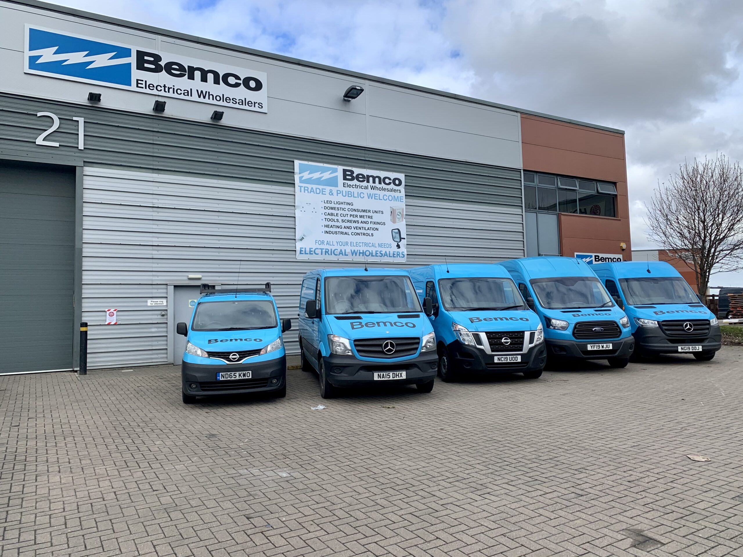 Bemco Dartford Branch - 24 Hour collection point available